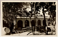 RPPC Patio Camagueyano, Cuba, Vintage Real Photo Postcard picture