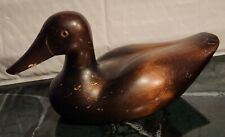Wooden Duck Decor 7.75