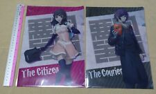 Akudama Drive PVC Art Sheet Clear File The Citizen & The Courier picture