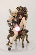  Anime Fate/Stay Night Saber Throne Pajamas PVC Figure Collection NO BOX 16CM picture