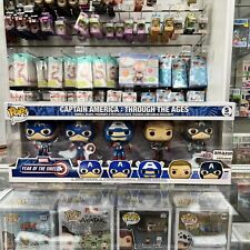 Funko Pop Captain America: Through the Ages Year of the Shield 5-Pack Exclusive picture