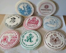 NEW Old Stock Dutchcraft Inc. Assorted Coasters Vintage Amish Design Decoupag  picture