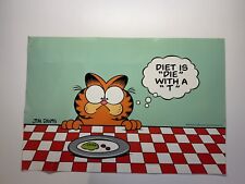 Diet is “Die” With a “T” 1978 Jim Davis Garfield Poster 21” x 14” Argus Product picture