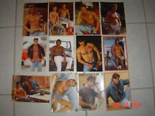 Hot Bods Postcards, Lot of 12 Sexy Hard-Working and Handsome Men Swimsuit Models picture