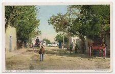 Street View of Cuidad Juarez Mexico Detroit Publishing Co. Lithograph Postcard picture