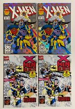 THE UNCANNY X-MEN  #300  ( x2 ) ,  X-MEN UNLIMITED  #1  ( x2 ) (lot of 4 comics) picture