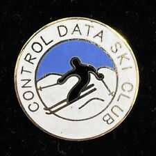 Vintage Control Data Corporation Ski Club Pin - Computers Technology Minnesota picture