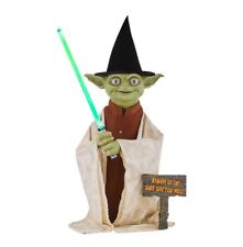Star Wars 3.5’ Animated YODA LED Seasonal Halloween & Christmas Animatronic 2023 picture