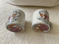 Molly Hatch Ceramic / Anthropologie Floral Mugs, Set Of 2 picture