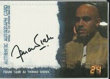 24 Season 4 Faran Tahir as Thomas Sherek Original Autographed Card 2006 Artbox picture
