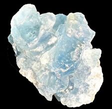 Natural 189g Ice Blue Snowball Heaven Celestite Cluster Geode Soothing Relaxing picture