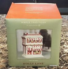 NEW Department 56 Christmas Holly Lane Sweets Lighted Shop  (Still Taped Up) picture