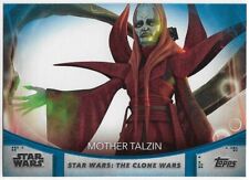 Women of Star Wars 2020 ~ BLUE PARALLEL Base Card #52 Mother Talzin picture