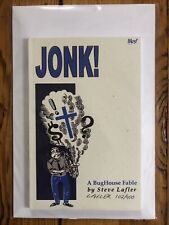 JONK A Bughouse Fable Steve Lafler 1998 Cat-Head Comics Signed Numbered 102/400 picture