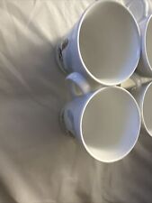 Set of 4 CORELLE COORDINATES OUTER BANKS LIGHTHOUSE COFFEE MUG TEA CUPS picture