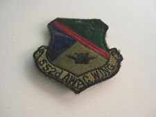 Vintage 552d AWAC Wing Cloth Patch BIS picture