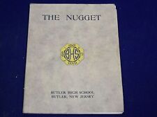 1921 THE NUGGET BUTLER HIGH SCHOOL YEARBOOK - NEW JERSEY - NICE PHOTOS - YB 645 picture
