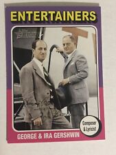 George & Ira Gershwin Trading Card Topps Heritage #83 picture