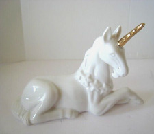 Vintage - 1979 - White Porcelain Unicorn - MSR Imports Inc picture