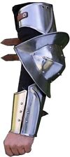 Pair of Steel Hand Arm Armor Spartacus Cosplay Knight Sleeve Shoulder Arm Larp picture