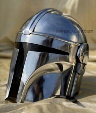 Star Wars The Mandalorian Premium Steel Helmets . picture