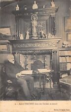 CPA 92 DE BOURG LA REINE / ANDRE THEURIET IN HIS WORK CABINET / POET picture