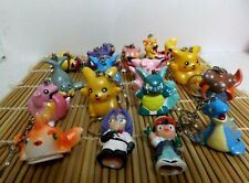 20 Years Old - Brand New Rare Lot of 16 Bandai Pokemon Pikachu Keychain  picture
