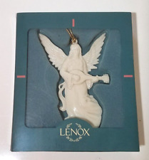 Vintage Lenox CHRISTMAS ORNAMENT Porcelain Angel Holiday in Box picture