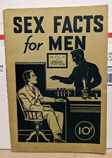 1936 Sex Facts For Men By Richard J. Lambert M.D. 32 Pages Paperback  picture