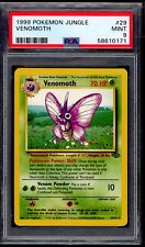 PSA 9 Venomoth 1999 Pokemon Card 29/64 Jungle picture