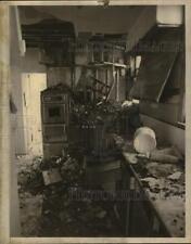 1973 Press Photo View of a kitchen destroyed by fire and vandals - sia15865 picture