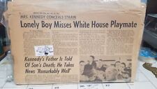 JFK November 24, 1963 Chicago Sun-Times complete paper No front page picture