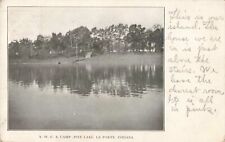 YWCA Camp Pine Lake La Porte Indiana IN 1914 Postcard picture