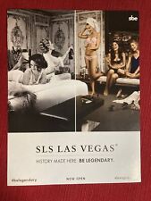 SLS Las Vegas Hotel Resort Lingerie Models 2014 Print Ad - Great To Frame picture