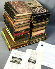 Huge Lot Antique GERMAN Books MOSTLY LUTHERAN Rev. Theodore C Moeller Sr Library picture