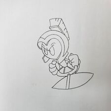 Warner Bros Looney Tunes Marvin the Martian Character Drawing with COA picture