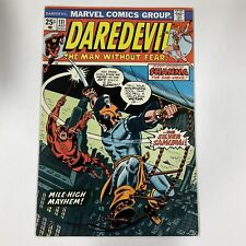 Daredevil 111 1974 Marvel FN fine 6.0 Water Damage  picture