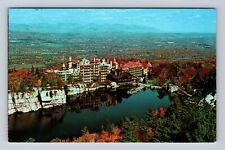 New Paltz NY-New York, Mohonk Lake, Lake Mohonk Mountain House, Vintage Postcard picture