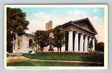 Arlington VA-Virginia, Curtis Lee Mansion, Exterior, Vintage Postcard picture