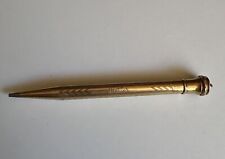 Vintage WAHL Eversharp GOLD filled Engraved Pencil Monogrammed MOTHER picture