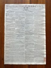 1791 newspaper BRITAIN RECOGNIZES INDEPENDENCE of MARYLAND aft REVOLUTIONARY WAR picture