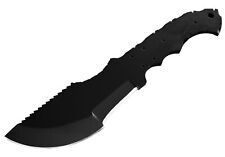 1095 High Carbon Steel Tracker Knife Blank Blade Hunting Skinning Skinner 109... picture
