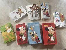 Vtg 60s 24 UNUSED Disney Hallmark CHRISTMAS CARDS And Two Boxes picture