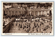 Budapest Hungary Postcard St. Gerhardus Thermal Wave Bath c1920's Unposted picture