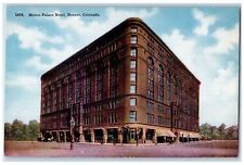 c1950's Brown Palace Hotel Restaurant Building View Denver Colorado CO Postcard picture