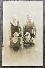 RPPC 1919 Group Of People In Swimsuits Posing In The Water  picture