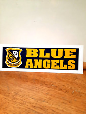 Blue Angels Bumper Sticker U.S. United States Military Navy Marine picture