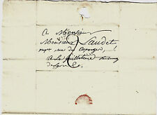 1815 Letter Vienna IN Lyon Guillotière Guignard IN Laudet Stamp Postal 87 Vienna picture