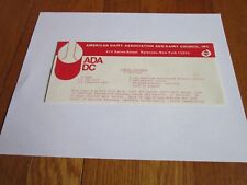 Vintage Syracuse NY American Dairy Assoc. & Council SINGLE SHEET Recipes picture