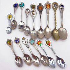 Lot of 15 Vintage Metal Souvenir Spoons Various U.S. States Attractions Opryland picture